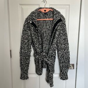 Black and White Cardigan